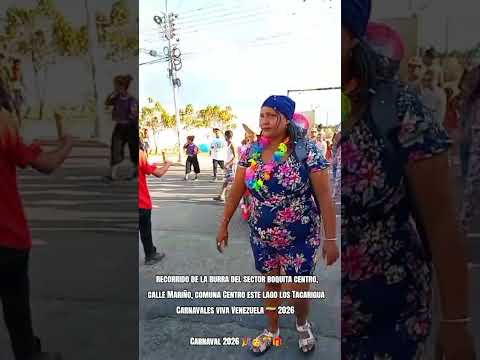 recorrido de la burra del sector boquita centro, calle Mariño san Joaquín, Carabobo