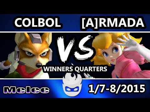 Paragon 2015 - SS | Colbol (Fox) Vs. [A] Armada (Peach) SSBM Winners Quarters - Melee