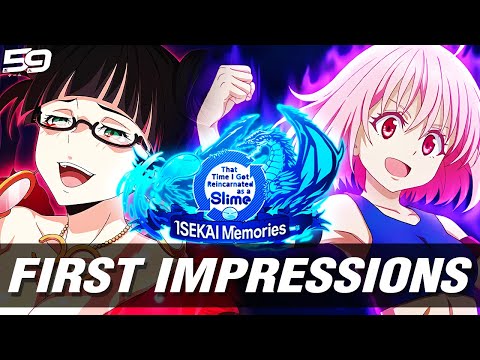 OUR FIRST IMPRESSIONS! SLIME - ISEKAI MEMORIES! - YouTube