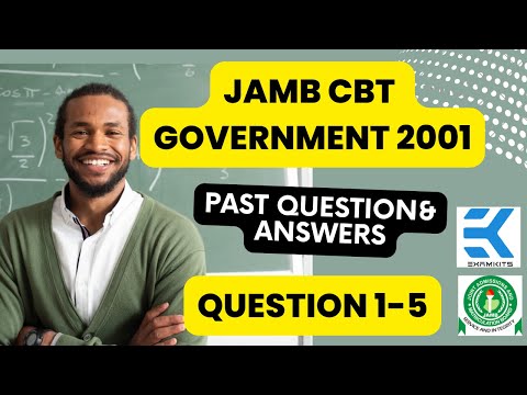 JAMB CBT Government 2001 Question 1-5