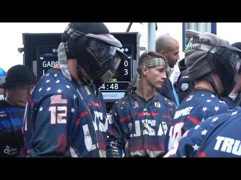 Team USA U19 Paintball vs France// Close match w buzzer beater ending?!?