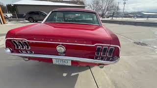 1967 Ford Mustang Hardtop Slow Walk Around