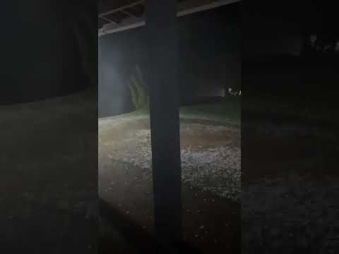 Chuva de granizo atinge nesta terça (16) lavouras em Luisburgo, MG  - Matas de Minas em alerta #fyp