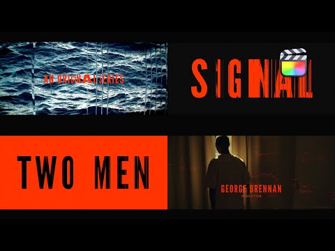 Cinematic Glitch Opener Modular Template for Final Cut Pro — MotionVFX