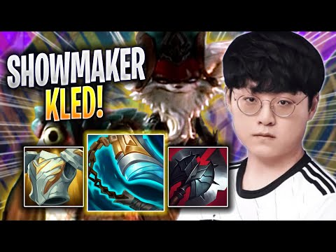 SHOWMAKER IS A MONSTER WITH KLED! - DK ShowMaker Plays Kled MID vs Annie! | Season 2023