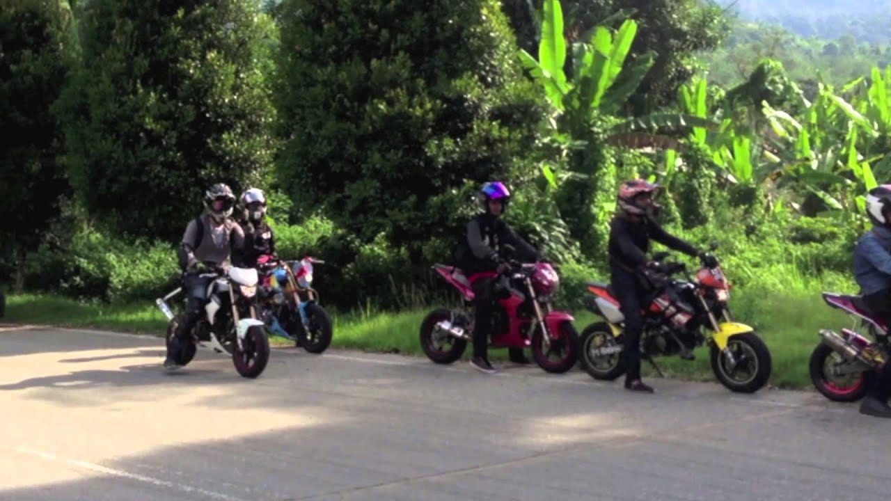 kawasaki ksr up Fraser Hill