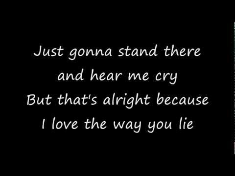 Love The Way You Lie by Eminem & Rihanna  (Clean Version)