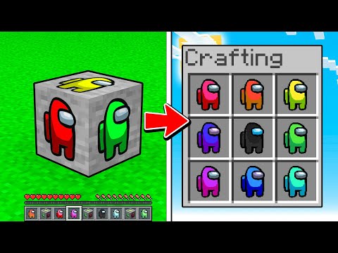 NON DOVEVO ROMPERE il NUOVO BLOCCO di AMONG US! Minecraft