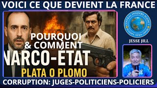 VOICI CE QUE DEVIENT LA FRANCE.POURQUOI & COMMENT?NARCO ETAT. CORRUPTION DE JUGES-POLITICIENS POLICE