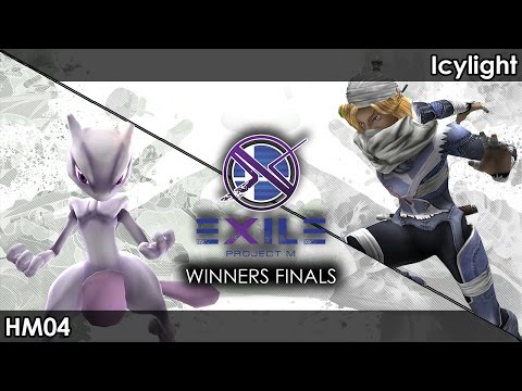 Project M: RVM | HM04 (Mewtwo) V GVS | Icylight (Sheik) - Exile 86 Tournament SSBPM