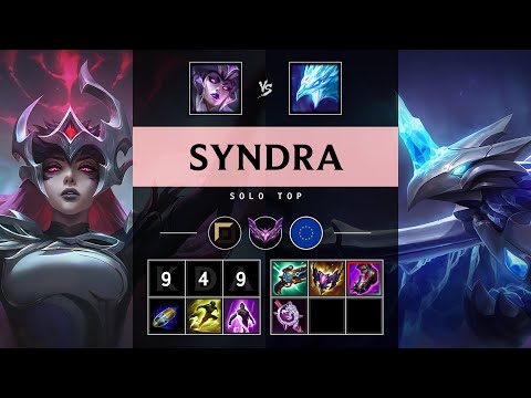 Syndra Top vs Anivia - EUW Master Patch 25.15