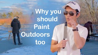 Download lagu Embracing the Beauty of Winter: My First Winter Plein Air Experience mp3