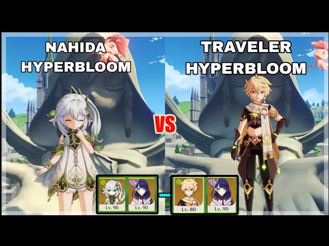 C0 Nahida vs C6 Traveller! Best Hyperbloom Team For C0 Raiden...[GENSHIN IMPACT]