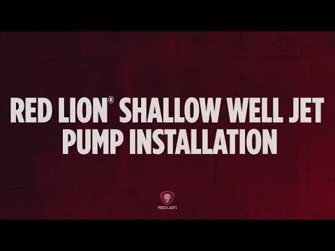 Red Lion Shallow Well Jet Pump Installation