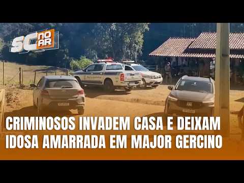 Idosa é encontrada amarrada após invasão à casa em Major Gercino, SC