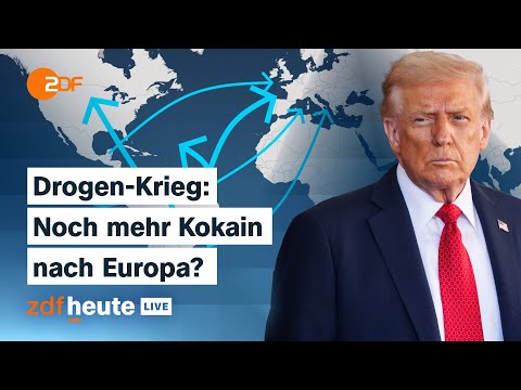 Wie Trumps Kampf gegen Drogenkartelle die Schmuggelrouten verändert | ZDFheute live