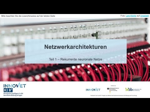 Netzwerkarchitekturen – Teil 1: Rekurrente neuronale Netze