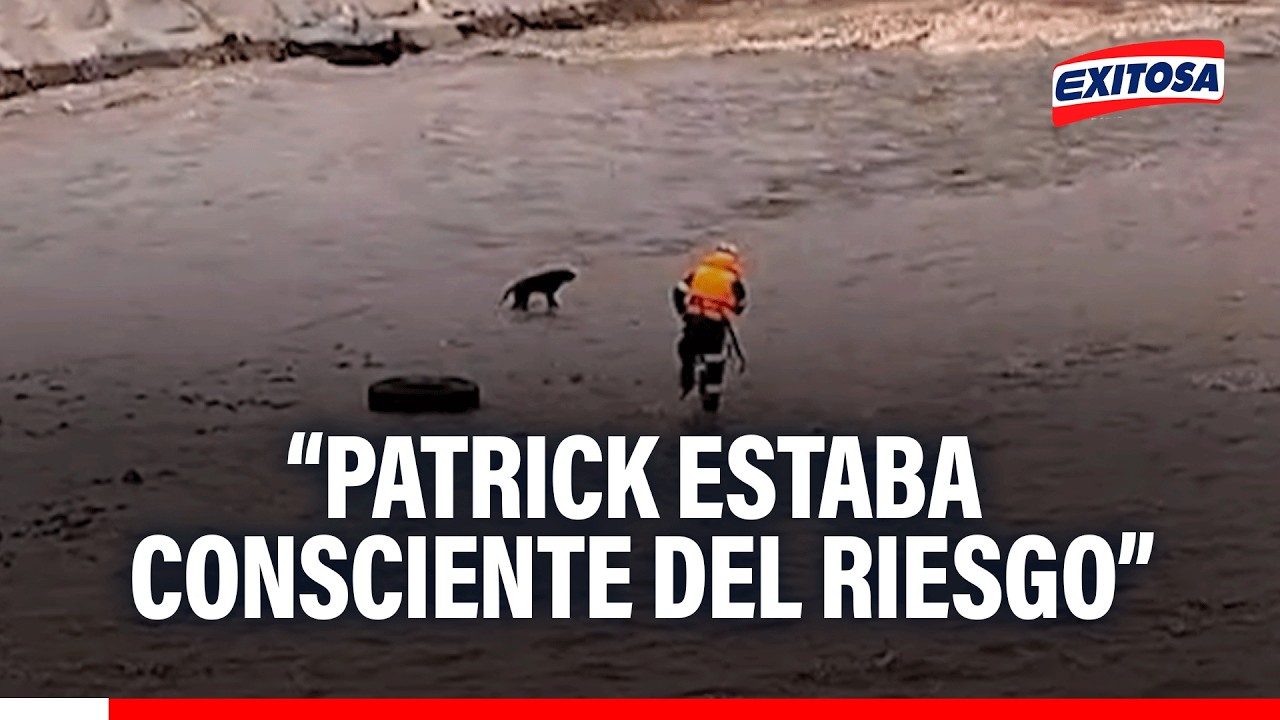 🔴🔵Patrick Ospina era consciente del riesgo que tomó al tratar de rescatar al perrito