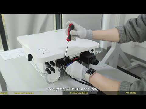 ECH 3~6 SML ED Hybrid Inverter Installation Video