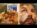 Optical-Illusion Sculptures Are Made of Trash