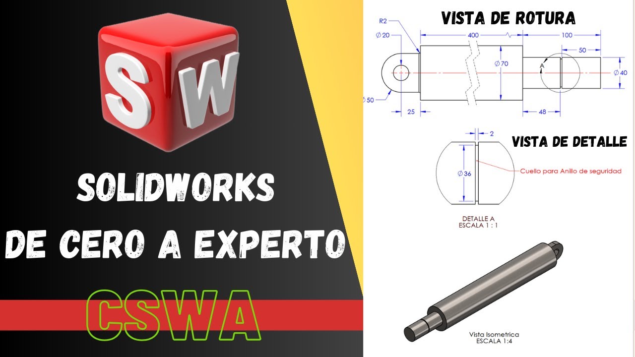 Curso SOLIDWORKS De Cero a Experto. Lección 31. Planos tecnicos 2D