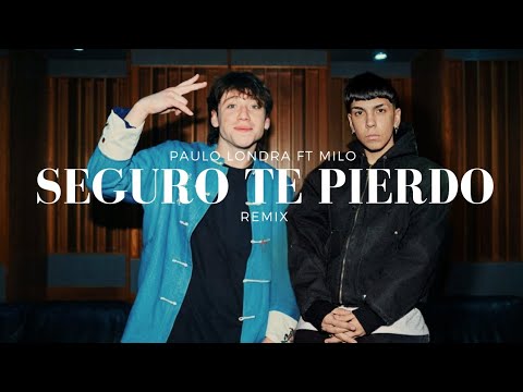 Paulo Londra Ft. Milo j - Seguro Te Pierdo (Official Video) Prod By C.E.O