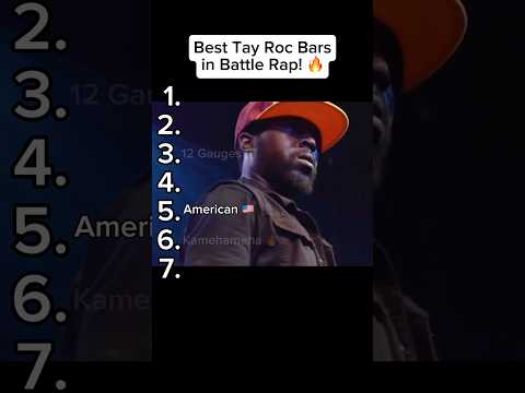 Best Tay Roc Bars in Battle Rap! 🔥 #shorts #battlerap #tayroc #urltv