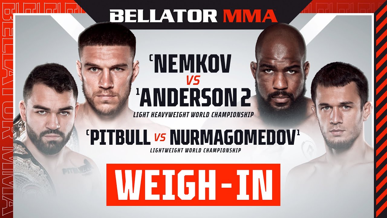 Nemkov vs Anderson 2 on weight at Bellator 288 (video)