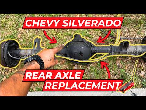 Chevy Silverado 1500 Rear Axle Removal/ Replacement (2008)