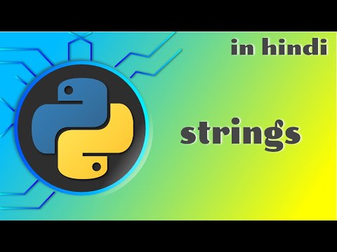4 String And String Methods In Python Python Tutorial In Hindi
