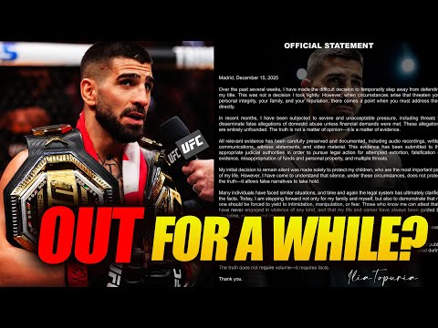 This DOESN'T❌ look good for Ilia Topuria ...