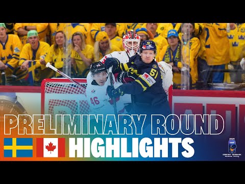 Highlights: Sweden vs Canada | 2025 #MensWorlds #IIHF