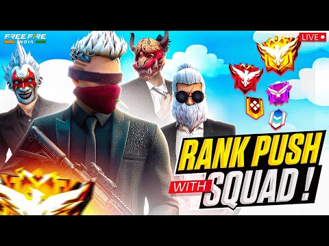 Grandmaster Lobby Live Rank Push ❤️ Free Fire Telugu Live – Munna Bhai #MBG