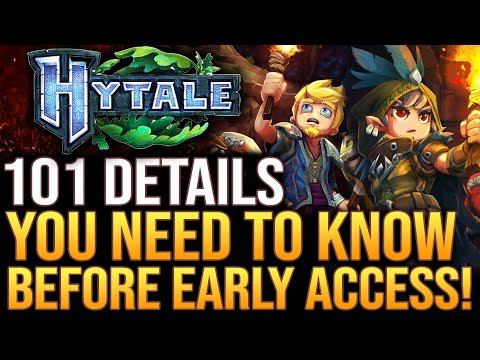 HYTALE - 101 Details You Need To Know Before Early Access!