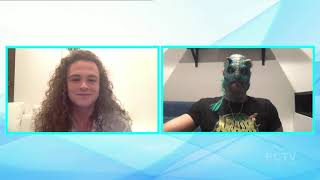 AEW Stars Jungle Boy and Luchasaurus video