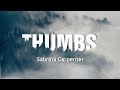 Thumbs Sabrina Carpenter Sub Español Inglés