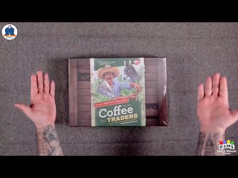 UNBOXING COFFEE TRADERS - Board Game - #indabox