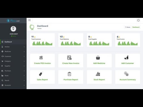 Pharmacy Management system in PHP