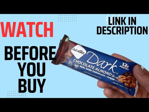 Honest Review of the NuGo Dark Chocolate Almond With Sea Salt