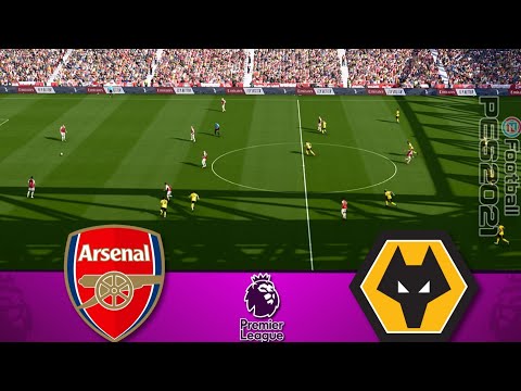 Arsenal vs Wolves | Premier League 2023-24 | Watch Along & Pes 21 Gameplay