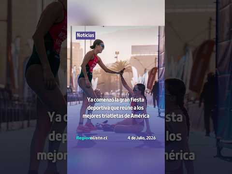 Ya comenzó la gran fiesta deportiva que reúne a los mejores triatletas de América