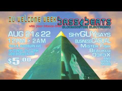 *BASS&BEATS* - IU Welcome week - w/ BloomingtonElectronic