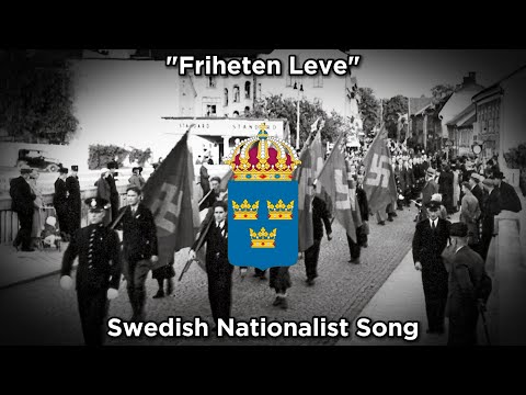 "Friheten Leve" - Swedish Nationalist Song (Rare Recording)