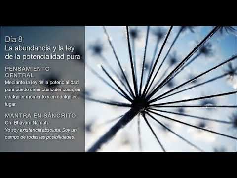 Deepak Chopra Día 8 Reto de Meditación Creando Abundancia