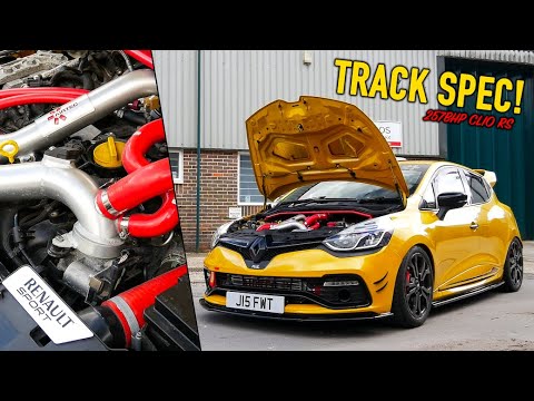 This 257bhp TRACK SPEC Clio RS is a Road Legal Go-Kart!!
