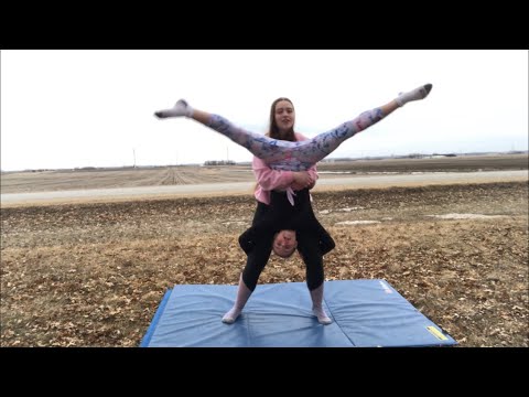 Easy 2 person Acro tricks!
