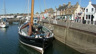Winter Morning Drive From Pittenweem To Anstruther East Neuk Of Fife Scotland