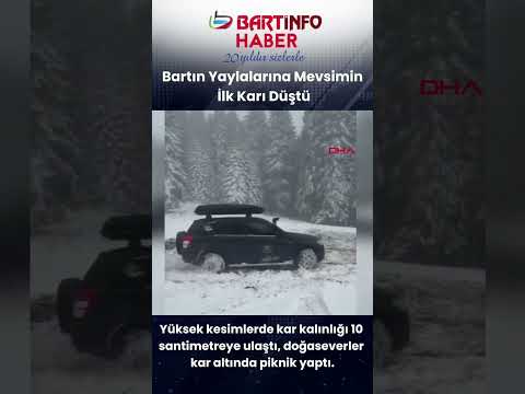 Bartın Yaylalarına MevsiminIlk Karı Düştü ❄️