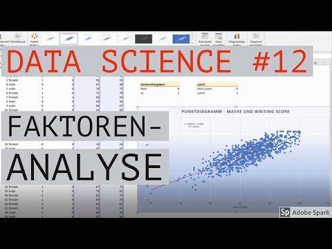 Faktorenanalyse - Datenanalyse mit Excel #12