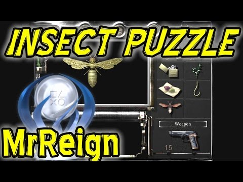 Resident Evil HD Remaster - Insect Puzzle Guide - Bee Specimen